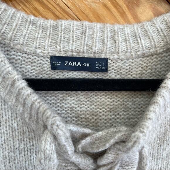 ZARA Chunky Soft Knit Sweater - Picture 5 of 6